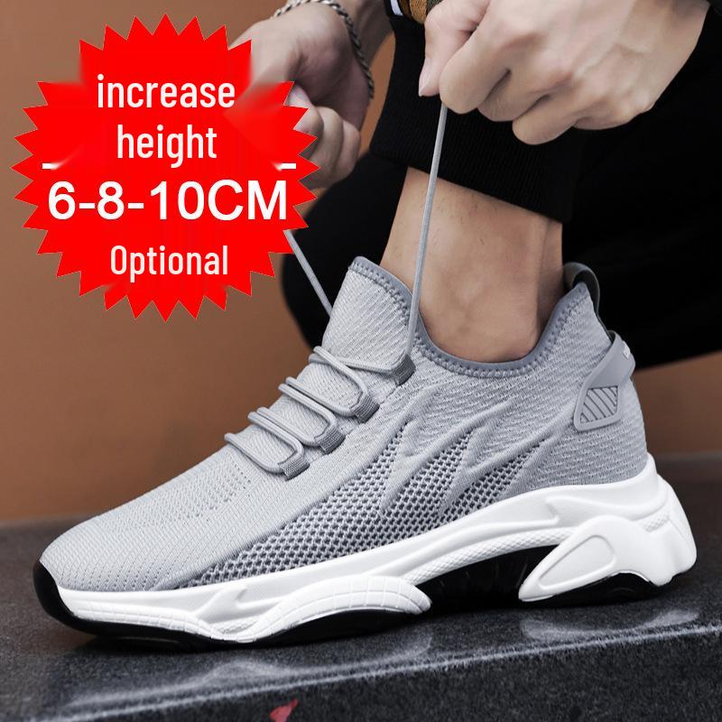 Men's Height-Boosting Thick Sole Shoes
