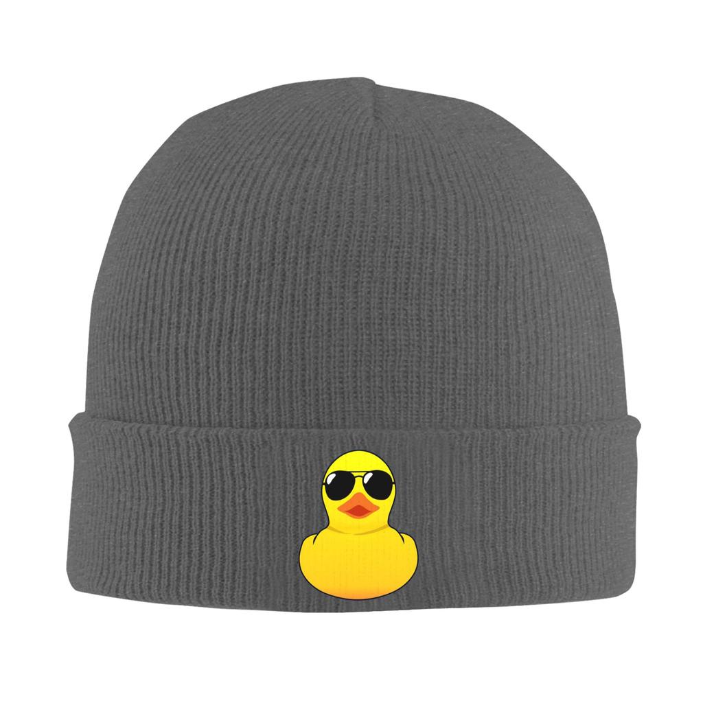 Cool Rubber Duck Warm Knitted Cap Winter Knit Bonnet Hat Skullies Beanies Hip Hop Caps for Unisex