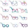 Theme 3d Mermaid Paper Glasses For Children Party Photo Booth Decoration