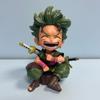 Straw Hat Luffy & Zoro Pink Sitting Pose Trendy Toy Figure - Boxed Car Ornament