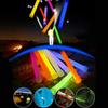 10pcs 4 Inch Camping Glow Sticks Waterproof Concert Party Light Stick with Hook Non-toxic Hiking Camping Grow Festival Supplies