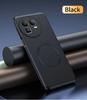 Für Realme GT8 Kameraschutz Lederstruktur Hülle Für Realme GT8 Magnetisches Kabelloses Laden Dünne Rückabdeckung Stoßfänger