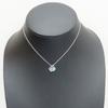Used TIFFANY&Co. Necklace Return to Double heart Silver925 2.5g Silver TIFFANY & Co. Blue mini
