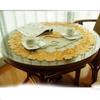 Pvc Waterproof Oilproof Round Tablecloth 70 Cm Dining Table Cloths Home Table Cover Light Luxury Christmas Decoration