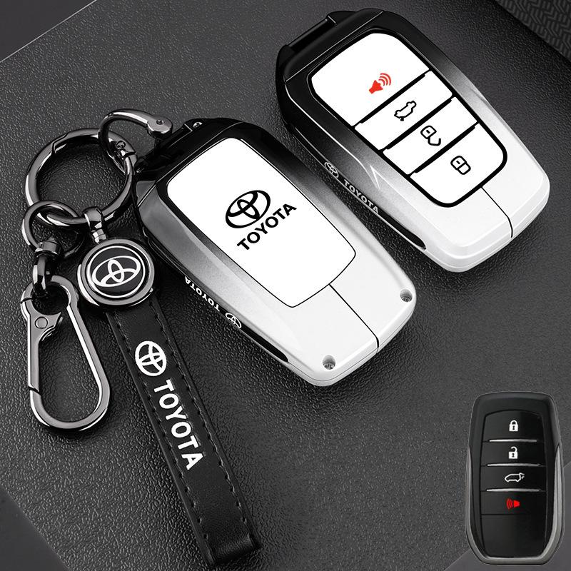 Toyota Key Cover for CHR, Hilux, Fortuner, Land Cruiser, Camry, Corolla, RAV4, Highlander