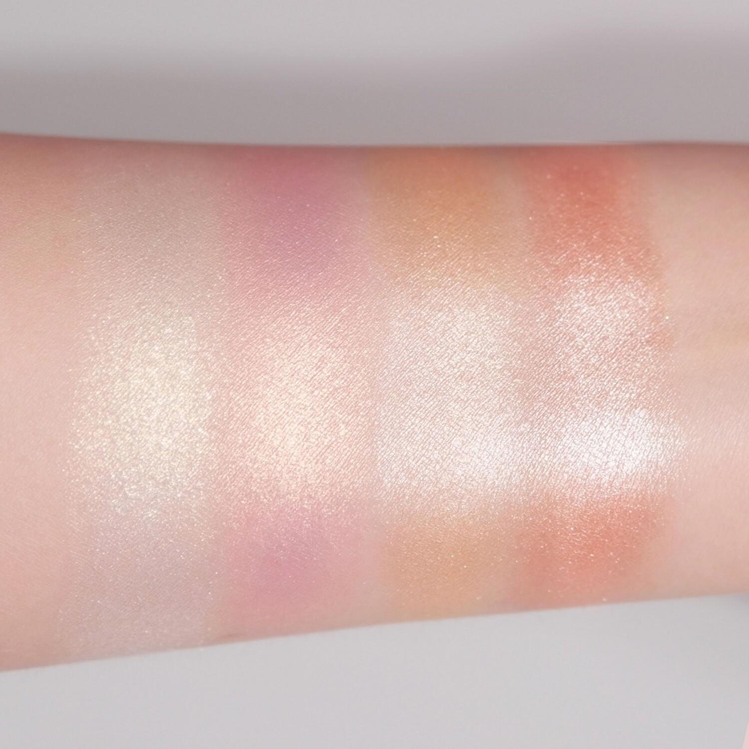 

WAKEMAKE Glow Контурирующая палитра хайлайтеров 01 Warm Glow