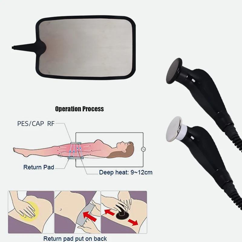 2026 Portable Fungal Treatment & Weight Loss Machine - 448KHz, CET & RET, PATCH AR, RF, High-Frequency Radio, LED Diode, Monopolar Probe