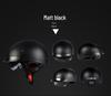 DOT Certified Retro Motorcycle Helmet, Class A Electric Vehicle Safety Helmet, Summer.