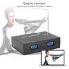 VGA Splitter Computer Accessory 2 In 1 Out 2 Port Switcher HD Display Accessories for Host Switch