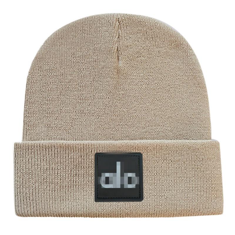 Winter Knit Beanie Warm Embroidery Stretch Casual Hat Men Women