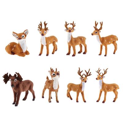 Resin Buck Statue Home Office Decor Animal Figurine Deer Decorations Lawn Decor Housewarming Gift Garden Sculpture