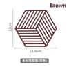 4/6Pc Silicone Trivet Mat And Hot Pads Hexagon Heat Resistant Multifuntion Kitchen Tool Counter Mat Silicone Placemat Pot Holder