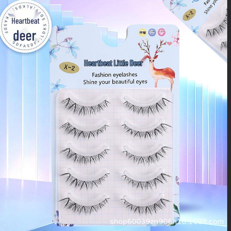 

Manga Barbie Japanese Handmade Natural Tapered False Eyelashes for Eye Tail Lengthening