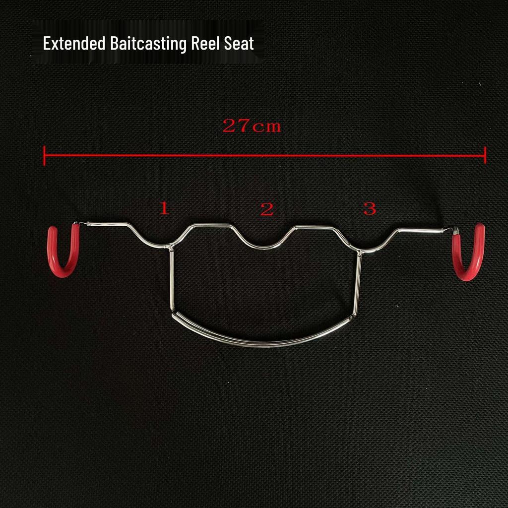 Portable Baitcasting Reel and Rod Holder Tripod for Bridge and Boat Fishing