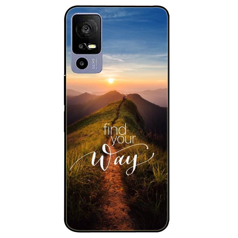 For TCL 40R 5G Case 6.6'' Silicone Soft Fashion TPU Phone Cover for TCL 40 R 5G Cases T771K T771A T771H Bumper Funda For TCL 40R