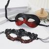 Pár Maškarní maska set Mardi Gras Party Bál Poloviční maska Benátská párty Halloweenský doplněk pro muže ženy