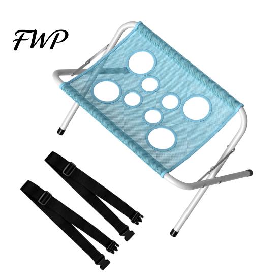 Mesh Pet Grooming Support Hammock with Stand, Folding Cat Table, Elevated Platform Washing Station for Cats Dogs Nail Trimming Holder