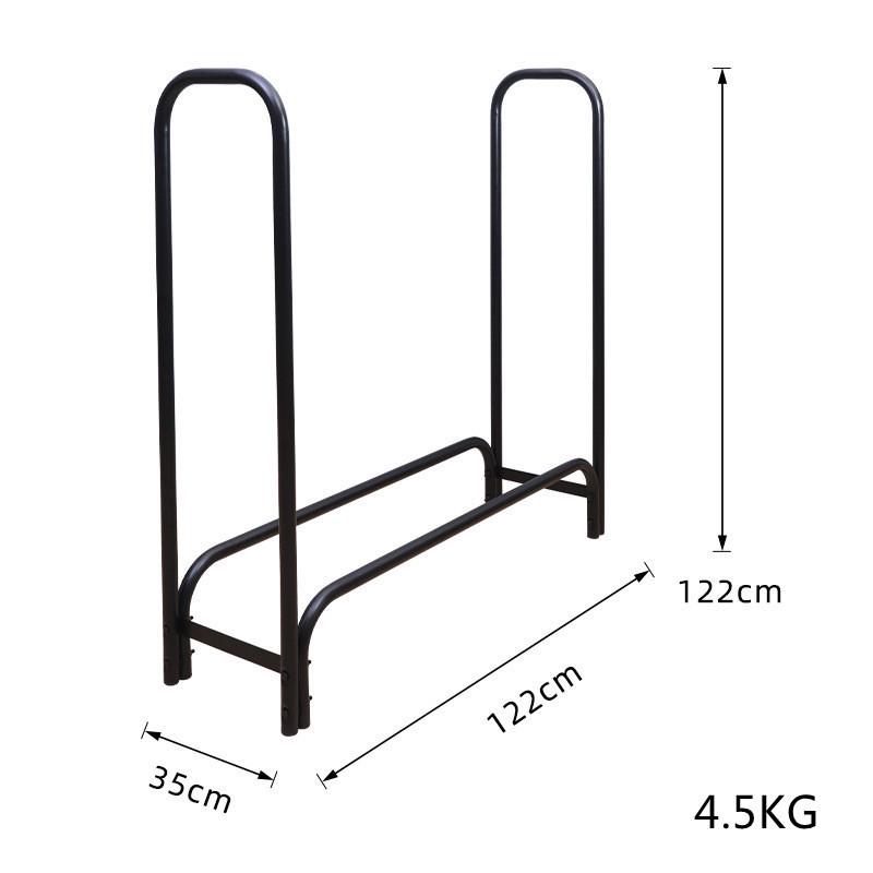 Outdoor Camping and Indoor Firewood Storage Rack