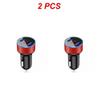 1~5PCS 15w Cigarette Lighter Universal Car Accessories With Led Voltage Current Display Car Charger Dual Usb Port