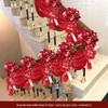 Creative Wedding Stair Railing Flowers & Bridal Room Decoration Set