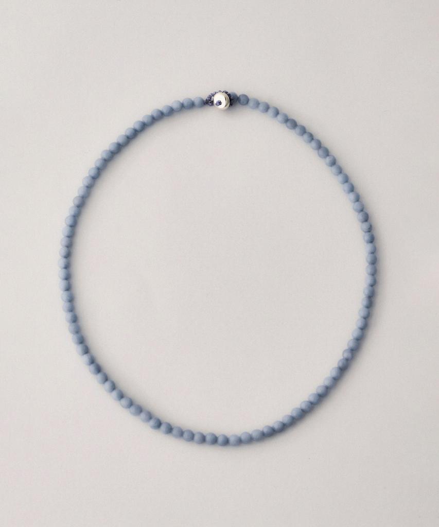 Kodo Bead Collar Necklace(Paleblue)