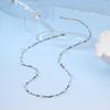 GEMCHIC Women's French Retro Style Beaded Crystal Pearl Layered Necklace for Women Fashion Boho Jewelry