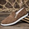 Cloth shoes men's spring and autumn breathable men's casual shoes lasagna cloth shoes medium and old outdoor shoes