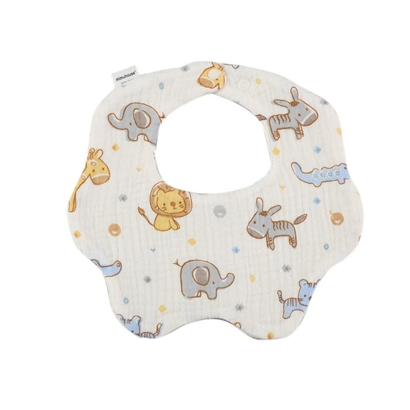 

Baby Bibs with 6-layer Drool Bandana Soft Baby Cotton Bibs for Newborn Baby Girls Boys Toddlers Infants Teething Durable
