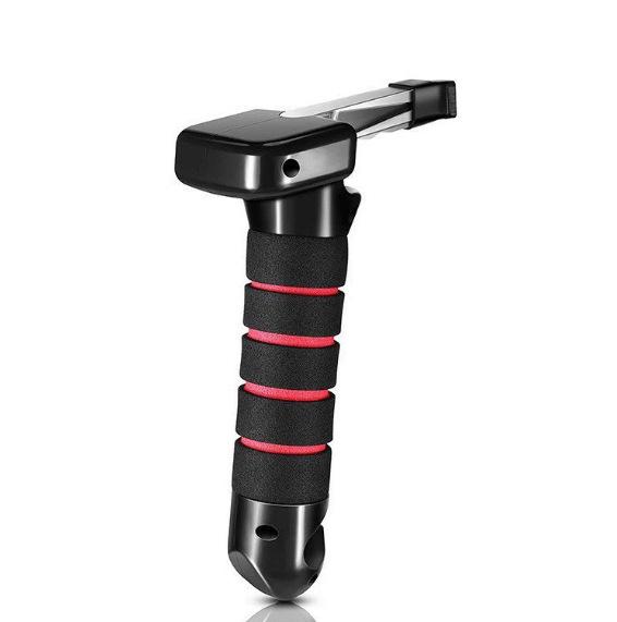 Multifunctional Car Door Armrest and Safety Hammer