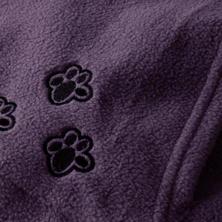 Känguru Haustierhalter Kapuzenpullover Partner Pullover Katze mit Ohren Langarm Große Tasche Pullover Meow Planet Design