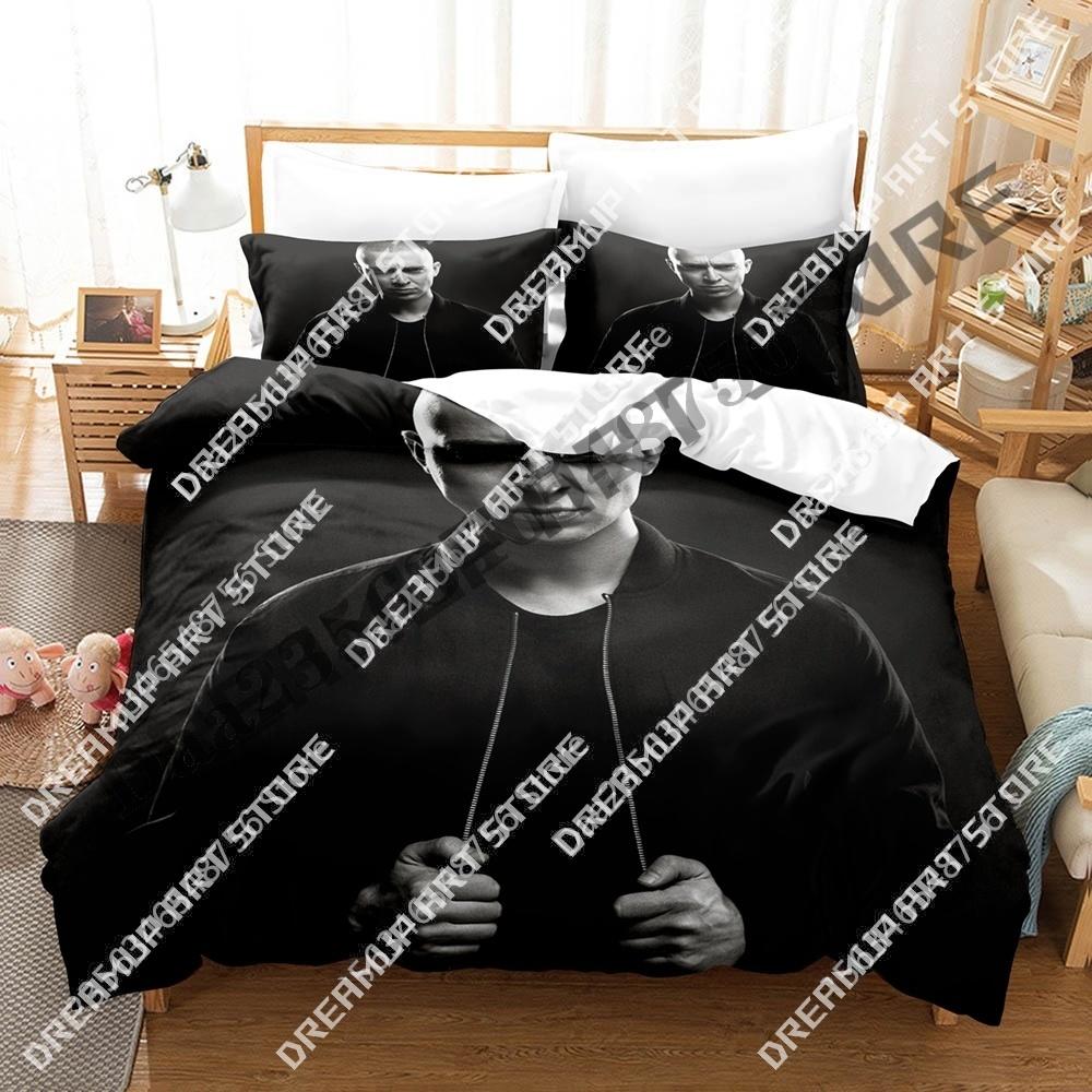 3D Print Oxxxymiron Bedding Set Boys Girl Twin Queen King Size Duvet Cover Pillowcase Bed boys Adult Home Textiles