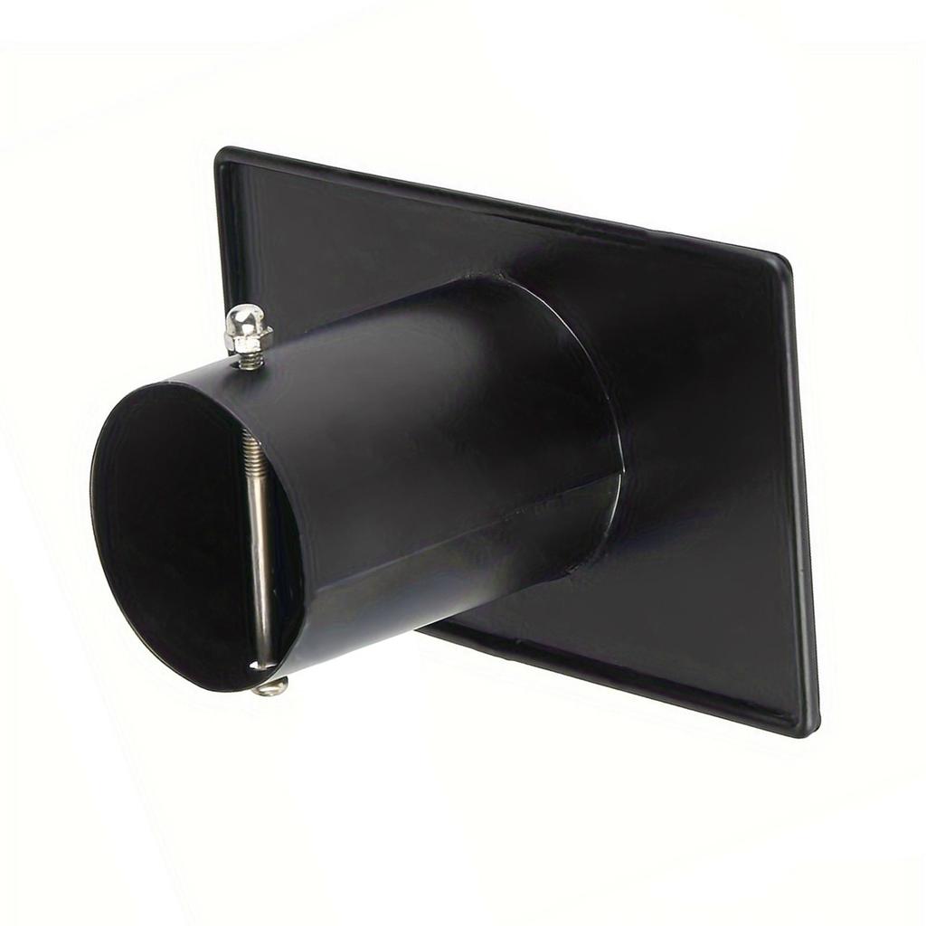 Rain Chain Gutter Adapter Black Transport Rainwater Accessories for Rain Chain Installation Replaces 5.12inchx3.15inchx2.36inch