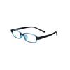 [Zoff] +1.00 Square Lightweight Reading Glasses (Blue)