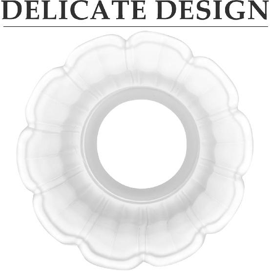 Glass Lamp Shade Replacement, Shape Frosted Glass, 5.70 Inch Diameter, White, for Table Lamps, Ceiling Lamps, Pendant Lamps, Home Decor