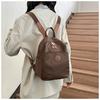 Schoolbag Backpack Women's Light Work Commuter Backpack Versatile Casual Fashion Bao Ma Travel Bag Simple College Student School Bag