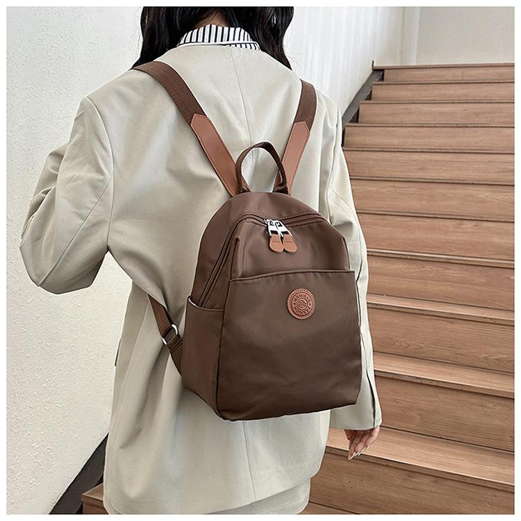 Schoolbag Backpack Women's Light Work Commuter Backpack Versatile Casual Fashion Bao Ma Travel Bag Simple College Student School Bag