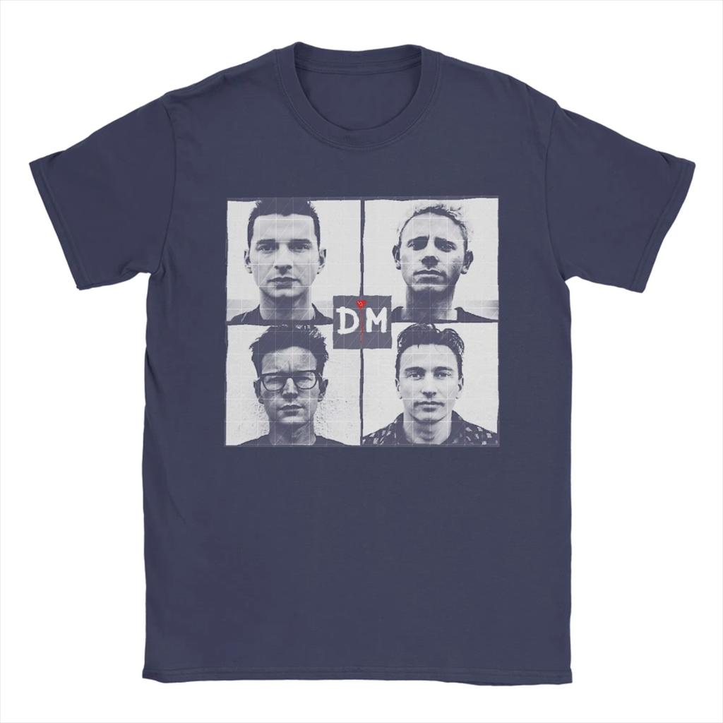 Pánská trička Kapela Depeche Cool Mode 101 Vtipné bavlněné tričko Krátký rukáv Trička Kulatý výstřih Oblečení Nápad na dárek