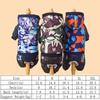 Hot selling pet autumn and winter camouflage hooded cotton coat thickened and warm cat and dog cotton coat pet clothing