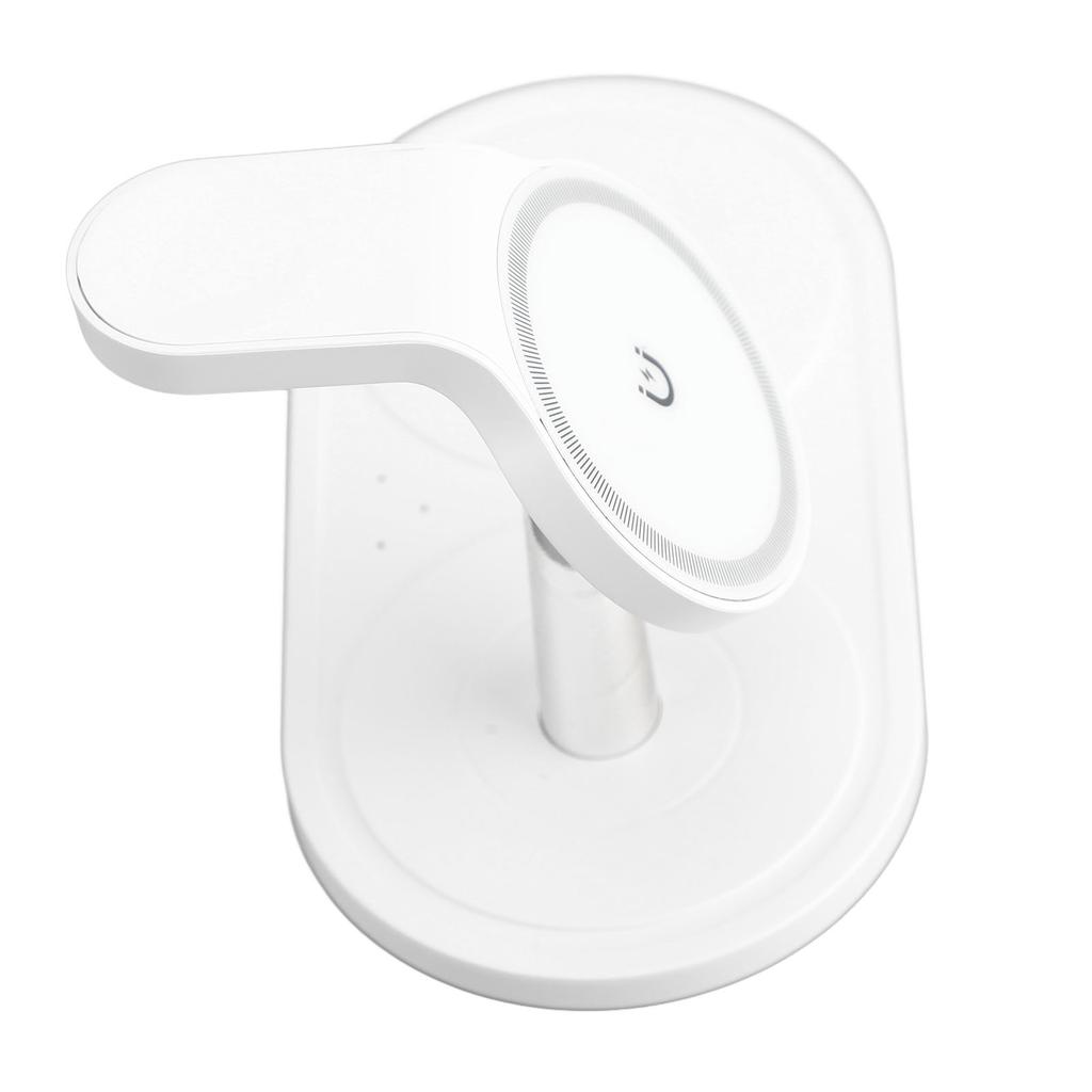 Station de Charge 3 en 1 pour Appareils Multiples Charge Rapide Angle Réglable Fixation Magnétique Station de Charge pour Montre