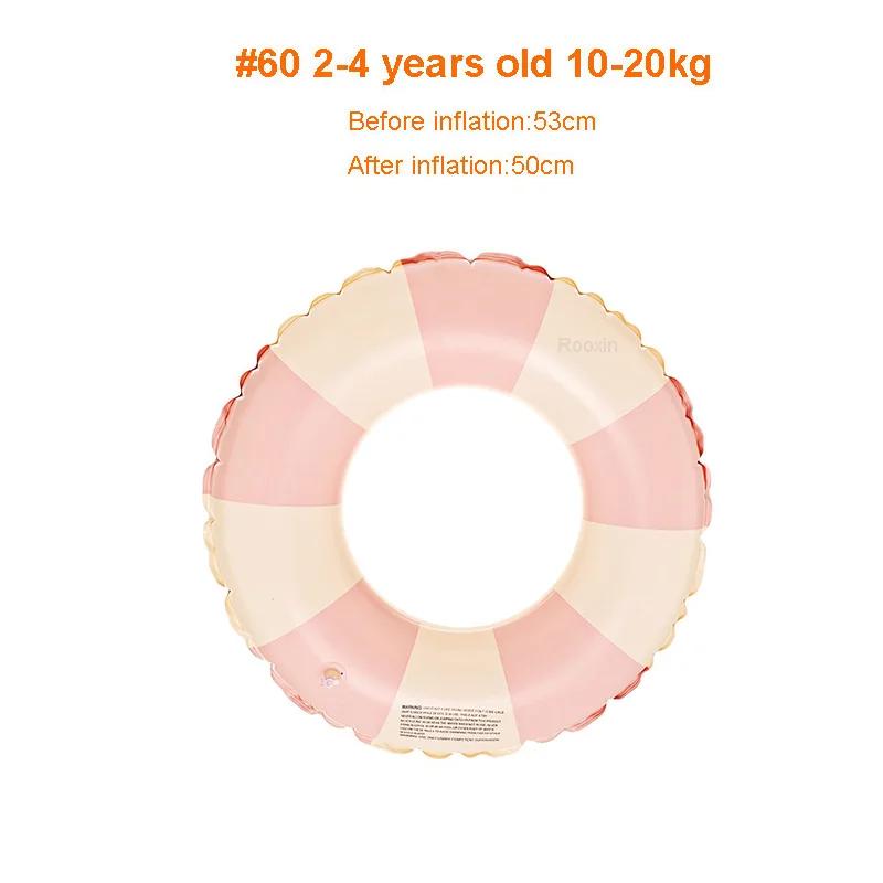 Donut Swimming Ring Inflatable Pool Float for Teen Kids Swimming Circle Baby Swim Tube Water Play Swimming Pool Toys