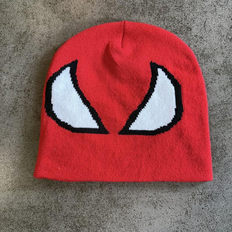 Eyes Knit Beanie Unisex Streetwear Winter Warm Hat