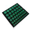68pcs 8-48mm Watch Press Die Kit Watch Glass Mirror Press Tool for Table Model Capping Machine for