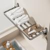 Multi Purpose Aluminum Alloy Wall Mounted Foldable Shelf