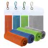 Ice Cooling Quick Dry Unisex Sports Towel With Portable Hiking Bag