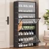 Transparent Multilayer Dustproof Shoe Cabinet Spacious Storage Organizer Rack for Shoes Suitable for Small Spaces Home Use