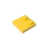 100pcs  MOC Bricks Compatible Assembles Particles 33909 2x2 Half Edge 2 Bump Base Plat Building Blocks Parts Kid Toys