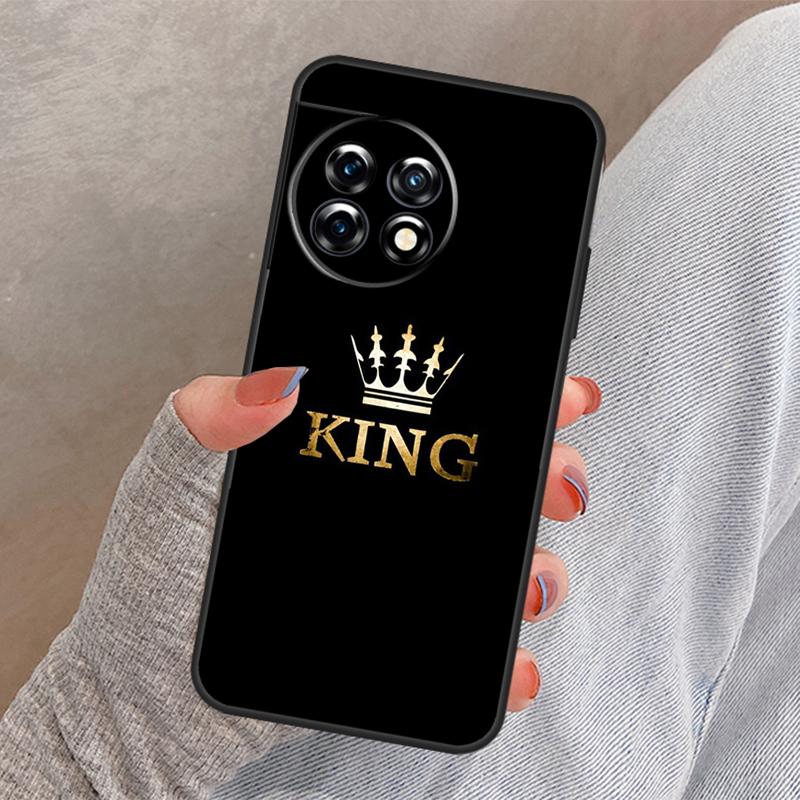 King Queen Art Cover For OnePlus Nord 4 CE 2 3 Lite N30 N20 N10 OnePlus 13 12 11 10 Pro 8T 10T 12R 13R Case