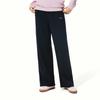 Li Ning Sports Lifestyle Series Embroidered Letter Logo Straight Leg Knit Sports Pants Women Bottoms AKLVA04-4