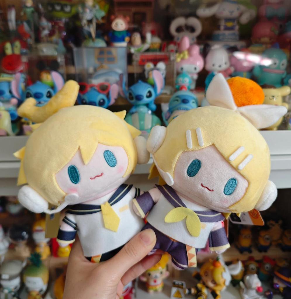 15cm Hatsune Miku Plush Stuffed Toy Kagamine Len Rin Kawaii Figure Plush Doll Collection Model Ornament Toys For Kid Gifts