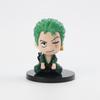 Anime Figure One Piece Monkey D Luffy Roronoa Zoro Kawaii Toys Naruto figure Kakashi Q Figural Car Decoration PVC Model Gift 7cm